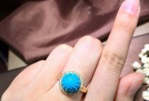 卡地亚绿松石戒指图片欣赏的简单介绍